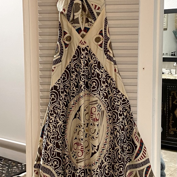 Vintage Nicole Miller Collection Silk Gown - Picture 2 of 9